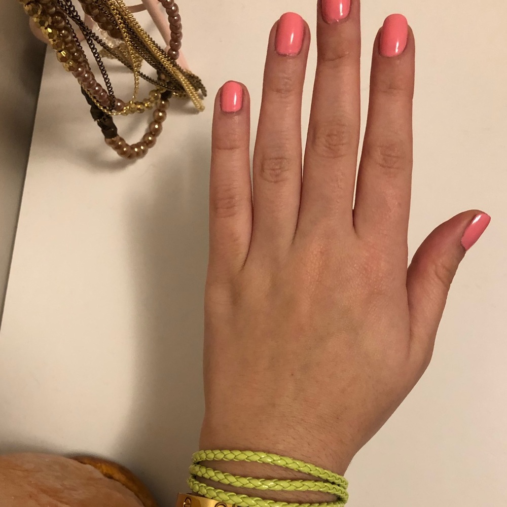 Vera Bradley designer grill bracelet neon green